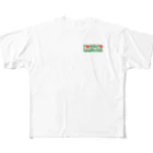 Tomato_handleclub_officialのTOMATO グリーンモンスター フルグラフィックTシャツ