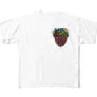 candra(チャンドラ)のcandra Heart All-Over Print T-Shirt