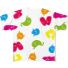 poisonlunchboxのゾウキーズ All-Over Print T-Shirt