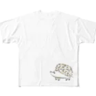 海のサワガニのハリネズミ All-Over Print T-Shirt