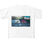 東京のサッカーサポの東京の風景 All-Over Print T-Shirt