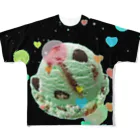 madeathのチョコミント(夢泡) All-Over Print T-Shirt