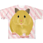 rodentのふわふわキンクマ フルグラフィックTシャツ