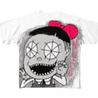 中華点々のMECOちゃん All-Over Print T-Shirt