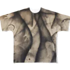 B0nMas Designのイモリ型アート All-Over Print T-Shirt