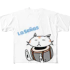 La Señasのタブラにゃん フルグラフィックTシャツ