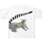 Coshi-Mild-Wildのワオキツネザルだよ All-Over Print T-Shirt
