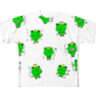 都愛ともかのおぐちゃんねるのカエルちゃん All-Over Print T-Shirt