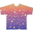 SANKAKU DESIGN STOREの懐かしくて、新しい。 夕焼け/S All-Over Print T-Shirt