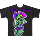 GroPopCandyのうさぎちゃん フルグラフィックTシャツ