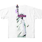 JIYUJIKANのLIBERTY All-Over Print T-Shirt