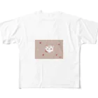 YUKOのねこ フルグラフィックTシャツ