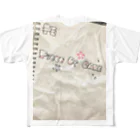 青い鳥の桜 All-Over Print T-Shirt