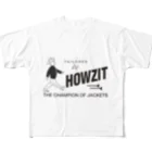 SAUNA SHIKANTAZA clubのHOWZIT All-Over Print T-Shirt