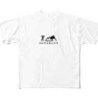 uezoのバンザイキャンプ フルグラフィックTシャツ