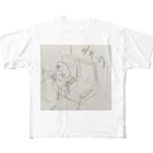 AZNDAショップ！のきなこ　電車にゆられて… All-Over Print T-Shirt