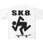 スペースブレインのSxKx8x All-Over Print T-Shirt