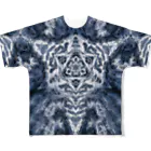 momenkoTWの波模様/カラー03 All-Over Print T-Shirt