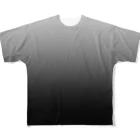 ぽぬぞぬのグラデーション  Expressionless Space All-Over Print T-Shirt