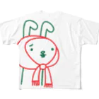 kazukazuのウサギサン All-Over Print T-Shirt