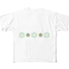 cotton-berry-pancakeの多肉植物 All-Over Print T-Shirt