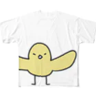 らちたるやのとり フルグラフィックTシャツ