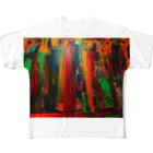 ichibaのアフリカン All-Over Print T-Shirt