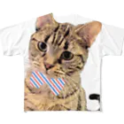 ねこといろいろの気まぐれにゃんこ All-Over Print T-Shirt