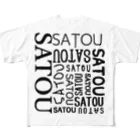 PUREのSATOU（佐藤）Tシャツ フルグラフィックTシャツ