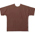 ぽぬぞぬのグラデーション Garnet Marron フルグラフィックTシャツ