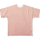 ぽぬぞぬのグラデーション Grape Peach フルグラフィックTシャツ