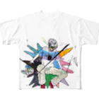 むらすとあの迷彩 All-Over Print T-Shirt