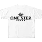 ONE STEPのONE STEP CROWN フルグラフィックTシャツ