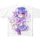 月蝕ざっか店＠SUZURIの<dolls>ユメミル - B All-Over Print T-Shirt