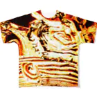 momenkoTWの走れライオンの車 All-Over Print T-Shirt