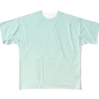 ぽぬぞぬのグラデーション Hand-Riding Neptune All-Over Print T-Shirt