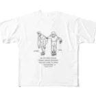 PlayBorsのfukuokayama All-Over Print T-Shirt