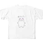 たかおかあいのゆるっとSHOPのゆるとろにゃんこ フルグラフィックTシャツ