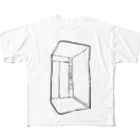 wagako  EV Shopの空っぽエレベーター All-Over Print T-Shirt