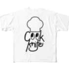 CookknifeのCookknife (chef) フルグラフィックTシャツ