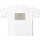 Bunshopの爽やかくまちゃん フルグラフィックTシャツ