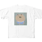 Bunshopの爽やかくまちゃん2 フルグラフィックTシャツ