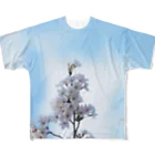 KOUTA TANIGUCHIのsakura 1 フルグラフィックTシャツ