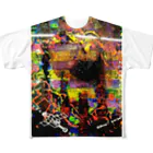 蛍烏賊屋のHEISEI：shoot All-Over Print T-Shirt