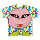 ロピュデザインのドッツトートくん All-Over Print T-Shirt