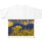 琴璃屋の川と菜の花 All-Over Print T-Shirt