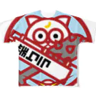 原田専門家のパ紋No.2895 笑クラ All-Over Print T-Shirt