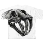 segasworksのSmilodon(skull) All-Over Print T-Shirt