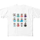 アレルギーっ子の旅する情報局CATのアレルギーっ子チルチル公式グッズ　勢ぞろい！ All-Over Print T-Shirt