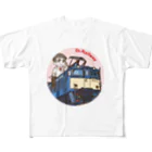 鉄道博士 / Dr.Railwayの鉄道博士 EF63 All-Over Print T-Shirt